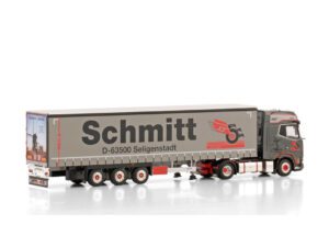 SCHMITT; DAF XG+ 4X2 CURTAINSIDE TRAILER – 3 AXLE