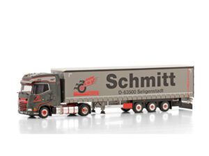 SCHMITT; DAF XG+ 4X2 CURTAINSIDE TRAILER – 3 AXLE