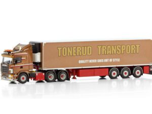 TONERUD; SCANIA 4 SERIES FLAT ROOF 6X2 TAG AXLE REEFER TRAILER – 3 AXLE