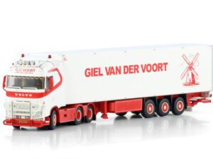 GIEL VAN DER VOORT; VOLVO FH4 GLOBETROTTER 6X2 TAGAXLE KYLTRAILER – 3 AXLAR