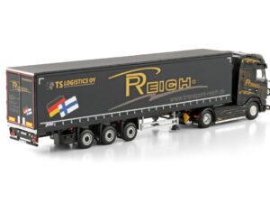 PHILIPP REICH; DAF XG+ 4X2 CURTAINSIDE TRAILER – 3 AXLE