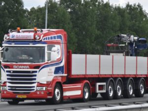 P&A FONTEIJN; SCANIA STREAMLINE HIGHLINE 4X2 BRICK TRAILER – 4 AXLE