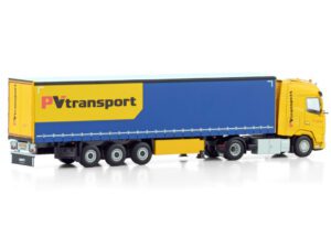 PV TRANSPORT; DAF XG 4X2 CURTAINSIDE TRAILER – 3 AXLE