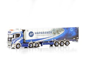 HAPARANDA FJÄRRTRANSPORT; SCANIA S HIGHLINE CS20H 6X2 TAG AXLE REEFER TRAILER – 3 AXLE