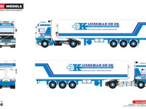 Ijzerman Transport; VOLVO F12 GLOBETROTTER 4X2 CLASSIC REEFER TRAILER – 3 AXLE