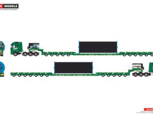 Kübler; VOLVO FH5 GLOBETROTTER XL 8X4 SCHEUERLE INTERCOMBI CABLE REEL 200MM WITH CABLE