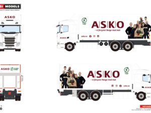 ASKO; SCANIA R NORMAL CR20N RIGAD KYLLLASTbil 6X2 TAGAXEL