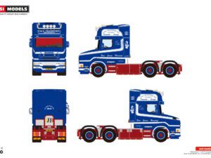 Finn Jensen Hinnerup; SCANIA 4 SERIES TORPEDO TOPLINE 6X2 TAG AXLE