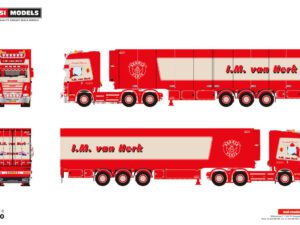 IM van Herk; SCANIA R5 TOPLINE 6X2 TAGAXEL KYLTRAILER – 3 AXLAR