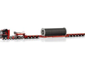 Mammut; SCANIA STREAMLINE HIGHLINE 8X4 MED ADD ON AXLE SCHEUERLE INTERCOMBI – 4 AXLAR KABELHULLE MED KABEL