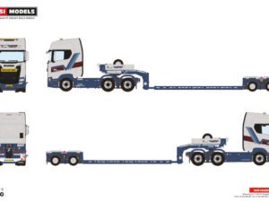 Pol Transport; SCANIA S HIGHLINE CS20H ​​​​6X2 TAGAXLE EURO PX LÅGLASTARE – 2 AXLAR