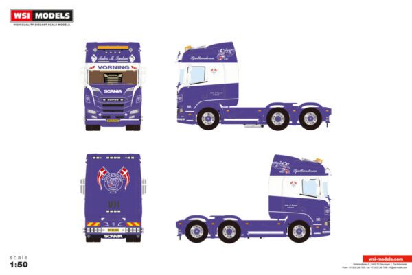 Anders M. Truelsen; SCANIA R HIGHLINE CR20H 6X2 TAG AXLE - Bild 2