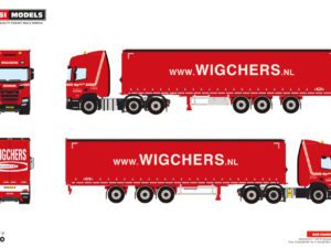 Wigchers; SCANIA R HIGHLINE CR20H 6X2 TWIN STEER TRIDEC CURTAINSIDE TRAILER – 3 AXLE