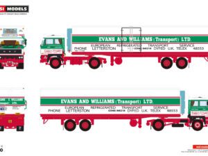 Evans & Williams; DAF 2800 4X2 CLASSIC REEFFER TRAILER – 2 AXLAR