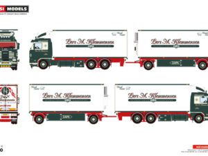 Lars Klemmensen; SCANIA 3-SERIEN STREAMLINE RIGAD KYLVLASTBIL 6X2 TAGAXEL RIGAD KYLVDRAG DRAGSKILDSTRAILER – 5 AXLAR