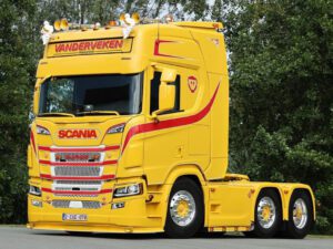 Transport Vanderveken; SCANIA R HIGHLINE CR20H 6X2 TWIN STYR