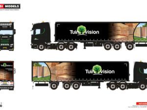 Tuinvision Group BV; SCANIA S HIGHLINE CS20H 6X2 TWIN STEER TRIDEC CURTAINSIDE TRAILER – 3 AXLE