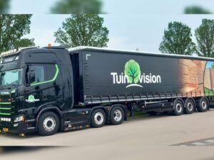 Tuinvision Group BV; SCANIA S HIGHLINE CS20H 6X2 TWIN STEER TRIDEC CURTAINSIDE TRAILER – 3 AXLE