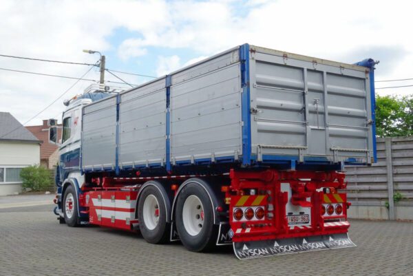 Anfinest; SCANIA R5 FLAT ROOF RIGED TRUCK WITH HOOKLIFT SYSTEM 6X2 TAG AXLE + 15M3 CONTAINER - Bild 2