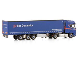 Bos Dynamics; DAF XG+ 4X2 TRIDEC Släpvagn – 3 AXLAR