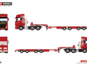 De Romein Groep; SCANIA S HIGHLINE CS20H 6X2 TWIN STEER SEMI WHEEL WELL LOW LOADER – 4 AXLE