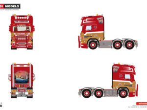 Manuel Rogl; SCANIA R6 TOPLINE 6X2 TWIN STEER