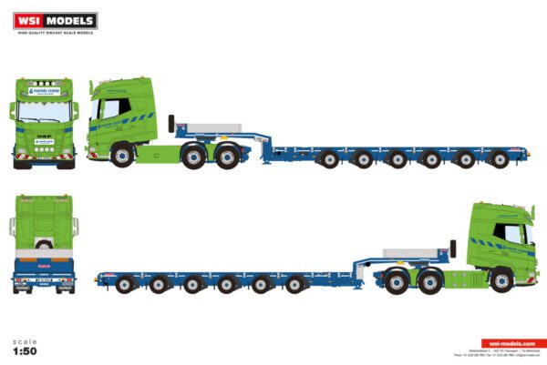 Nordic Crane Kynningsrud; DAF XG+ 6X4 MANOOVR - 6 AXLE - Bild 5