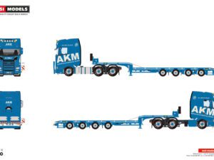 AKM; SCANIA S HIGHLINE CS20H 6X4 SEMI LOW LOADER – 4 AXLE