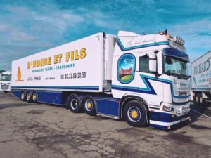 D’Hoine; SCANIA R HIGHLINE CR20H 6X2 TWIN STYR KYLLSLÄPP – 3 AXLIG