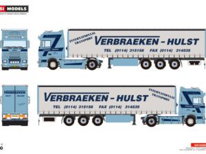 Verbraeken; DAF 95XF SUPER SPACE CAB 4X2 CURTAINSIDE TRAILER – 3 AXLE